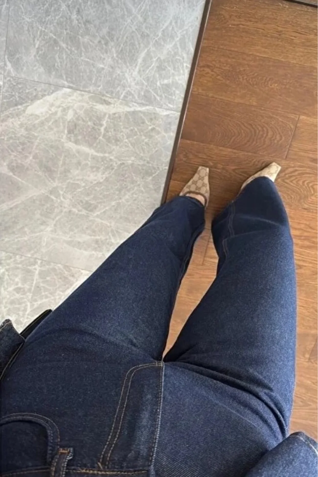 Kadın Mavi Kot Takım EKA-0071-240274