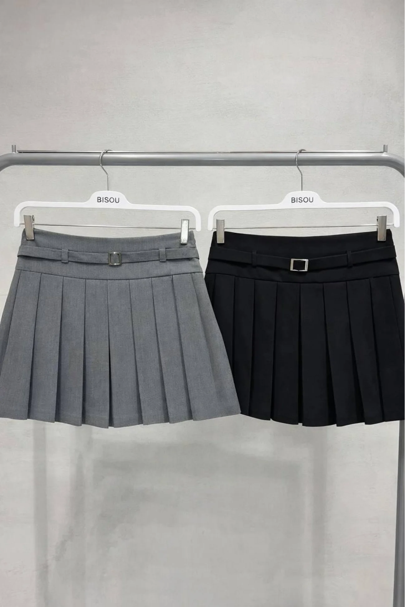 Kadın Siyah Pliseli Şort Etek 0992-7857