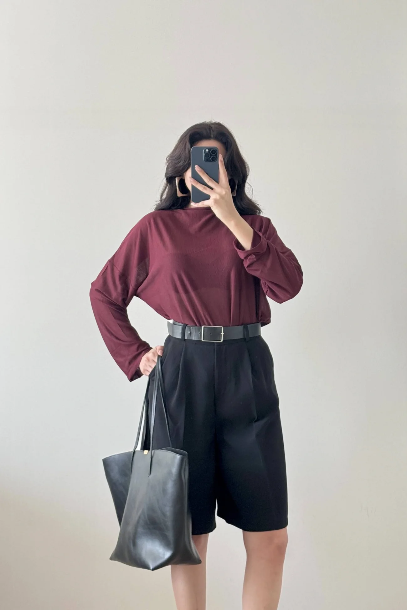 Kadın Bordo Bluz 1045-70230