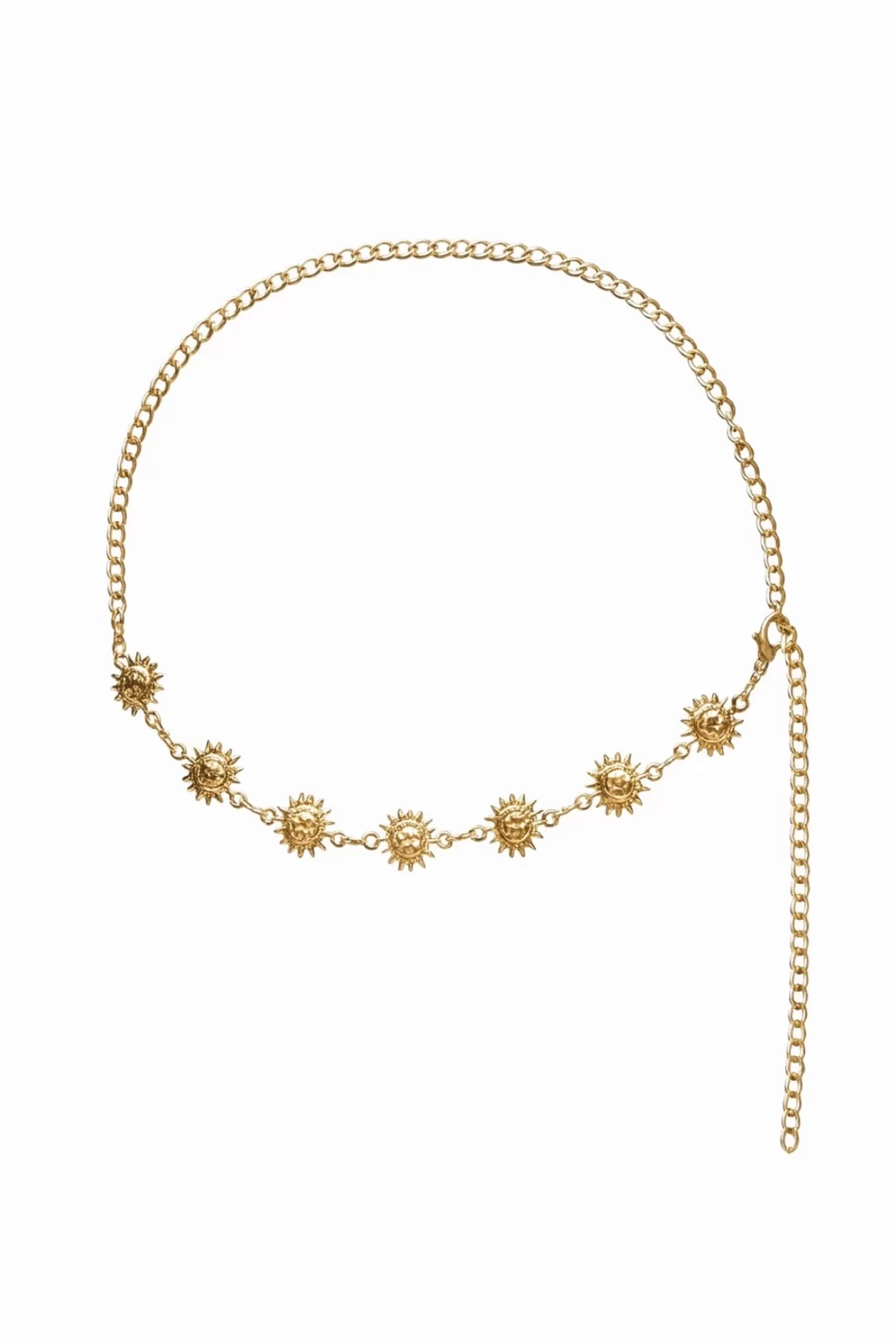 Kadın Gold Güneş Zincir Kemer 1043-0018