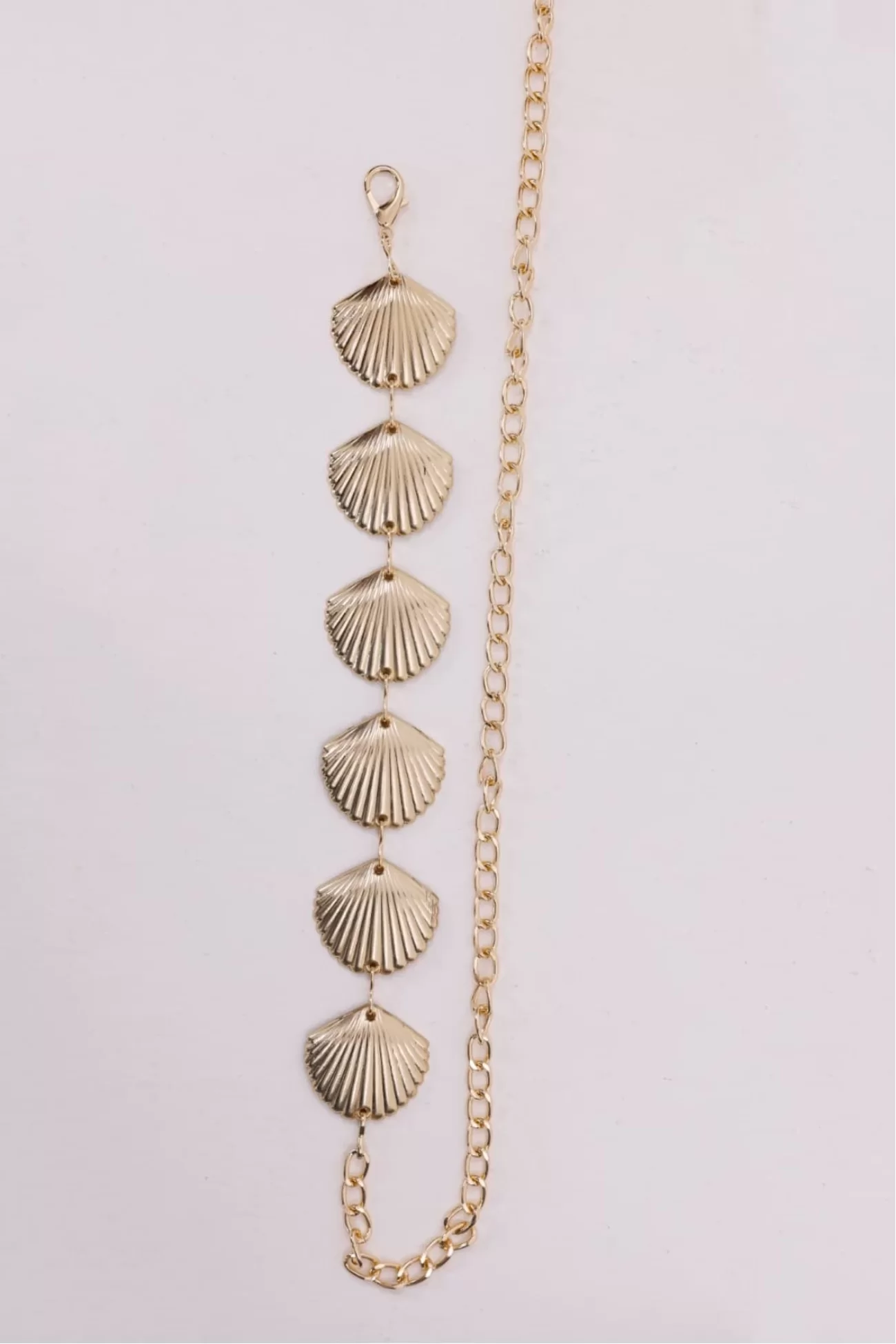 Kadın Gold Midye Zincir Kemer 1043-0010