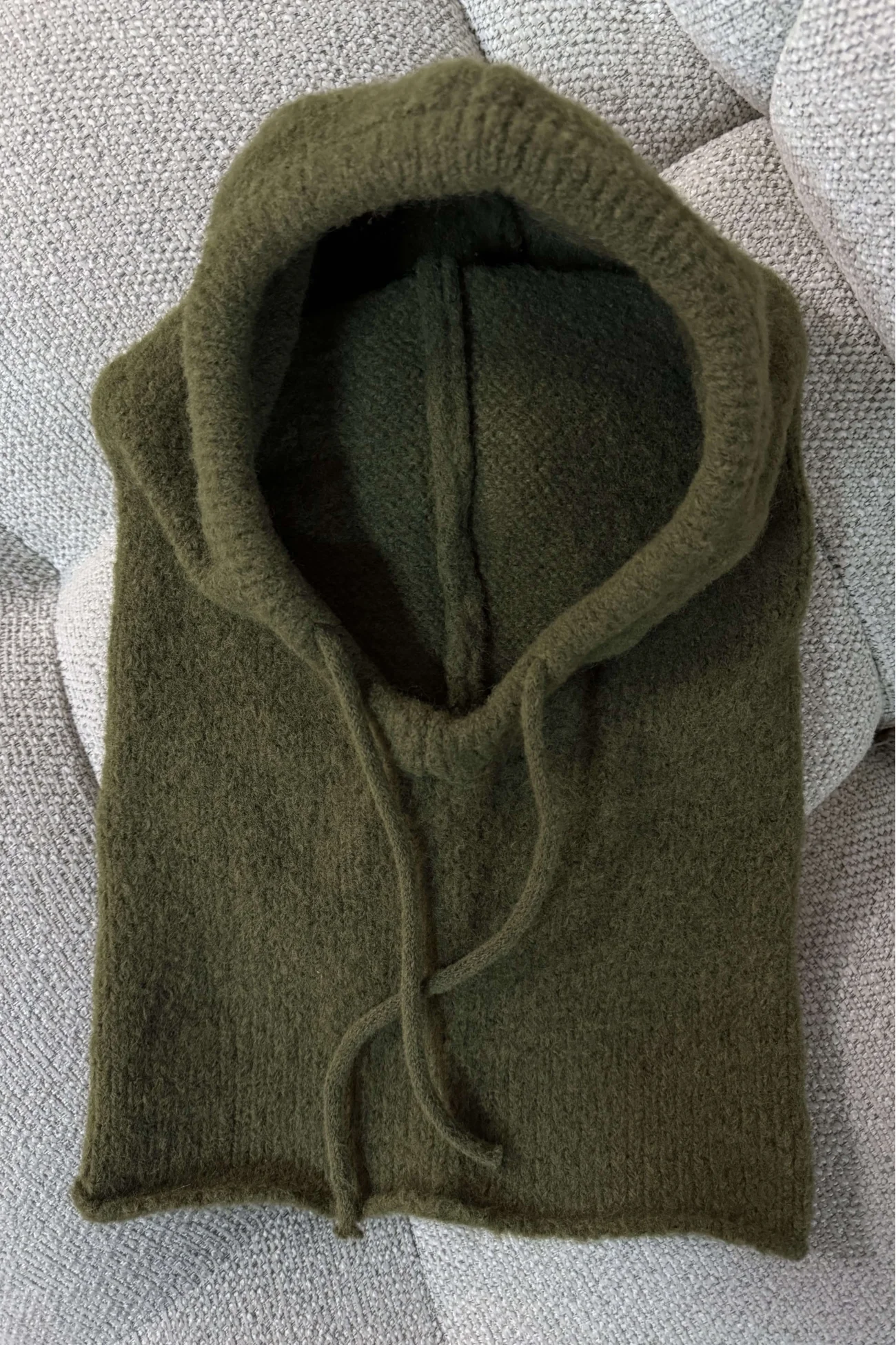 Kadın Haki Triko Balaklava Bere 594-14911