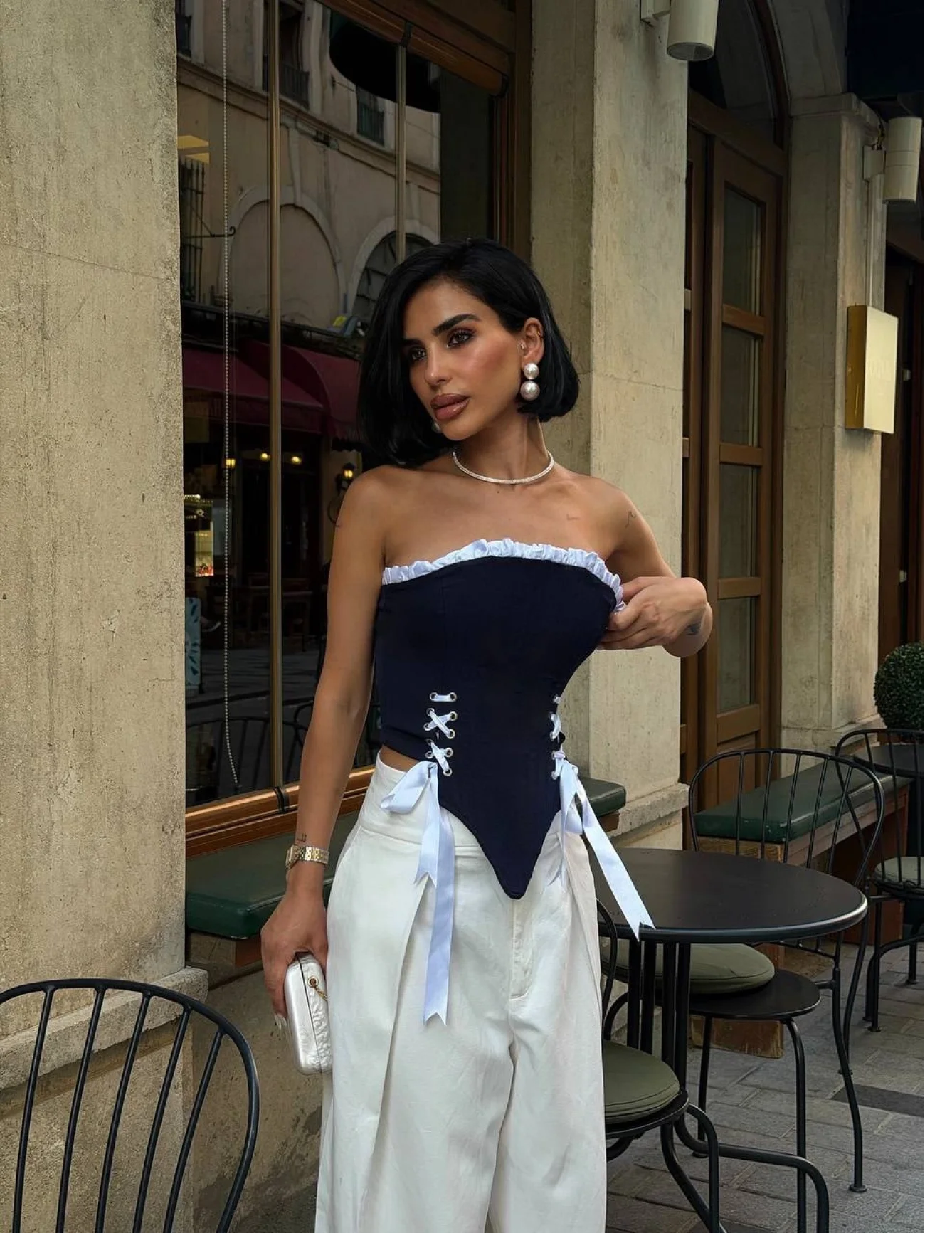 Kadın Laci Balenli Korse Büstiyer 1026-221849