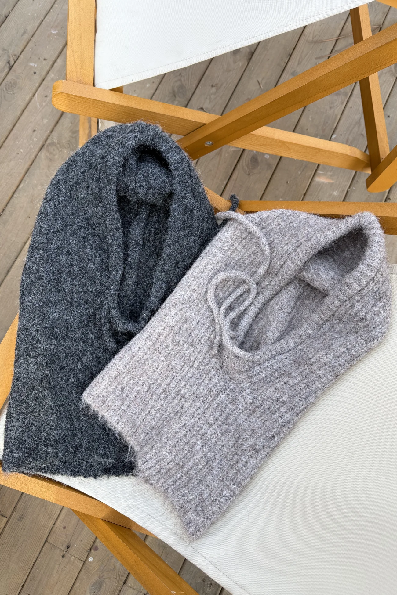 Kadın Vizon Triko Balaklava Bere 594-14911