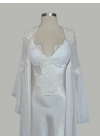 Velora Ekru Dantel & Saten 6’lı Gecelik Set