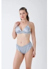 Mist Saten Bralet Takım
