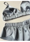 Mist Saten Bralet Takım