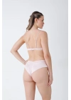 Pudra Saten Bralet Takım