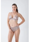 Vizon Saten Bralet Takım