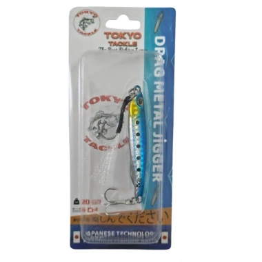 Tokyo Tackle Drag Metal Jigger Sahte Balık Yemi 30gr.