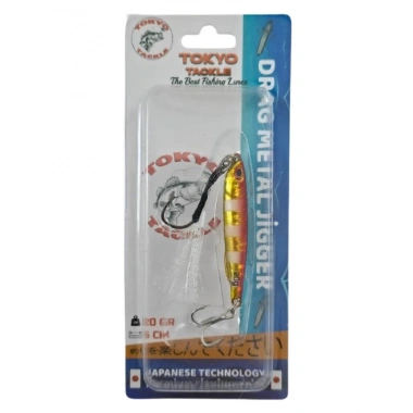 Tokyo Tackle Drag Metal Jigger Sahte Balık Yemi 20gr.