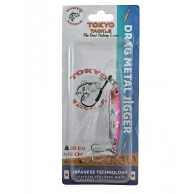 Tokyo Tackle Drag Metal Jigger Sahte Balık Yemi 20gr.
