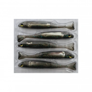 TokyoTackle Wiggle Real Fish Silikon Sahte Balık Yem 7.5cm 5li paket
