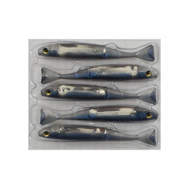 TokyoTackle Wiggle Real Fish Silikon Sahte Balık Yem 7.5cm 5li paket