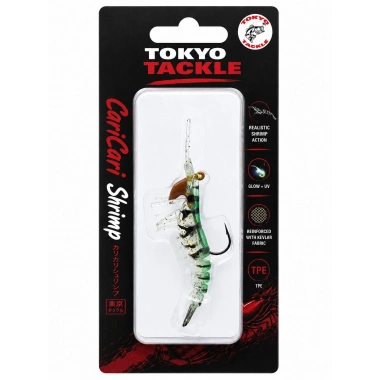 Tokyo Tackle CariCari Shrimp 5cm 3.7gr Baby Silikon Karides LRF Sahte Yem (Renk : TT028)