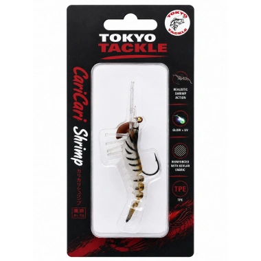 Tokyo Tackle CariCari Shrimp 5cm 3.7gr Baby Silikon Karides LRF Sahte Yem (Renk : TT008)