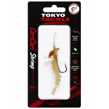 Tokyo Tackle CariCari Shrimp 5cm 3.7gr Baby Silikon Karides LRF Sahte Yem (Renk : TT099)