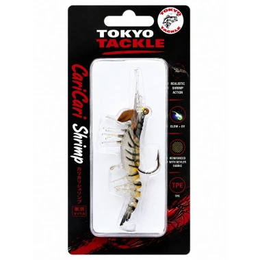 Tokyo Tackle CariCari Shrimp 7.6cm 6.5gr Silikon Karides Sahte Yem (Renk : TT008)