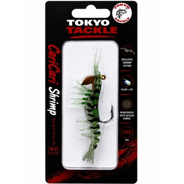 Tokyo Tackle CariCari Shrimp 7.6cm 6.5gr Silikon Karides Sahte Yem (Renk : TT028)