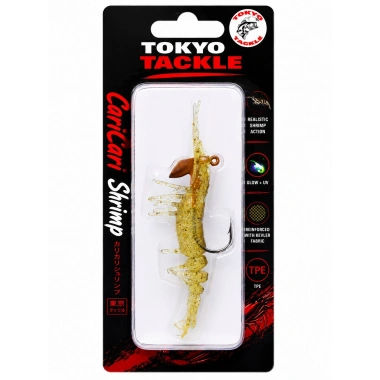 Tokyo Tackle CariCari Shrimp 7.6cm 6.5gr Silikon Karides Sahte Yem (Renk : TT099)