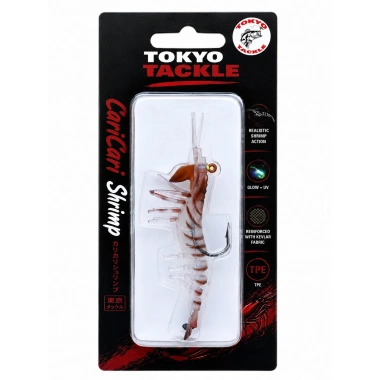 Tokyo Tackle CariCari Shrimp 7.6cm 6.5gr Silikon Karides Sahte Yem (Renk : TT004)