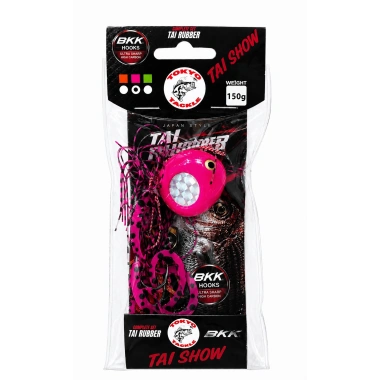 Tokyo Tackle Tai Show 150gr Tai Rubber Set Sahte Yem  Color:Pink