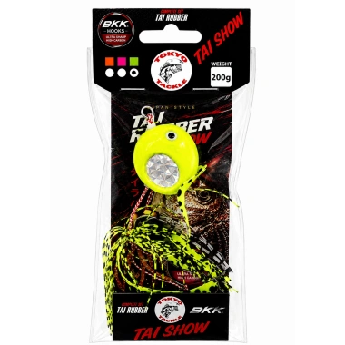 Tokyo Tackle Tai Show 200gr Tai Rubber Set Sahte Yem  Color:Green