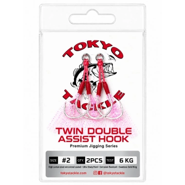 Tokyo Tackle Twin Double Assist Hook 2li Asist Kanca No:#2