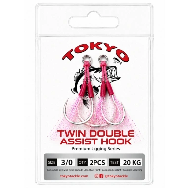 Tokyo Tackle Twin Double Assist Hook 2li Asist Kanca No:3/0