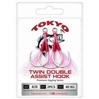 Tokyo Tackle Twin Double Assist Hook 2li Asist Kanca No:4/0