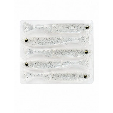 TokyoTackle Wiggle Real Fish Silikon Sahte Balık Yem 7.5cm 5li paket
