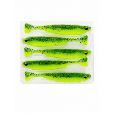 TokyoTackle Wiggle Real Fish Silikon Sahte Balık Yem 7.5cm 5li paket