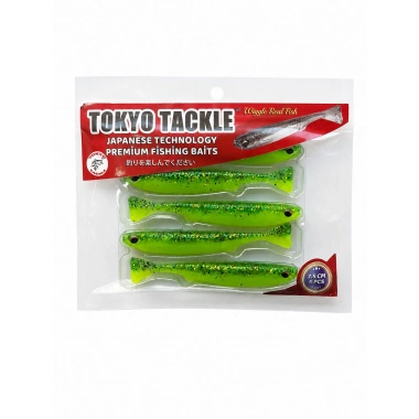 TokyoTackle Wiggle Real Fish Silikon Sahte Balık Yem 7.5cm 5li paket