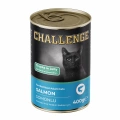 Challenge Somonlu Kısırlaştırılmış Yetişkin Kedi Konservesi 400 gr