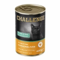 Challenge Tavuklu Ciğerli Yetişkin Kedi Konservesi 400 gr