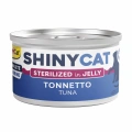 Shinycat Jöle İçinde Ton Balıklı Konserve Kısırlaştırılmış Kedi Maması 70 gr