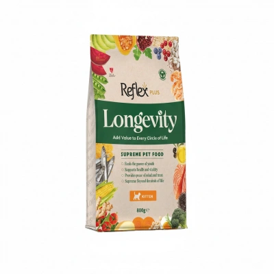 Reflex Plus Longevity Yavru Kedi Maması 800 gr