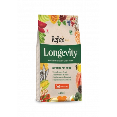 Reflex Plus Longevity Yetişkin Kedi Maması 1100 gr