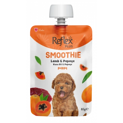 Reflex Plus Smoothie Kuzu Etli Ve Papayalı Yetişkin Köpek Sıvı Ödül Maması 85 gr