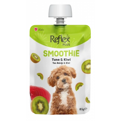 Reflex Plus Smoothie Ton Balıklı Ve Kivili Yetişkin Köpek Sıvı Ödül Maması 85 gr