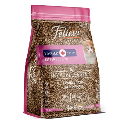 Felicia Tavuklu Az Tahıllı HypoAllergenic Yavru Kedi Maması 1 kg