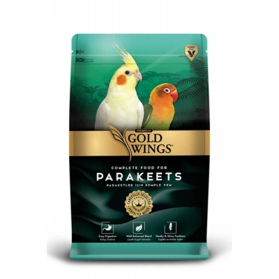 Gold Wings Premium Paraket Tropikal Kuş Yemi 1 Kg