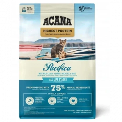 Acana Pacifica Balıklı Tahılsız Yetişkin Kedi Maması 4,5 kg