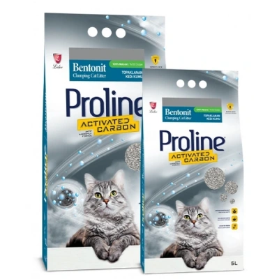 Proline Aktif Karbonlu Bentonit Kedi Kumu 10 L