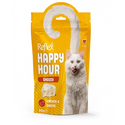 Reflex Happy Hour Seçici Kediler İçin Kedi Ödül Maması 60 gr