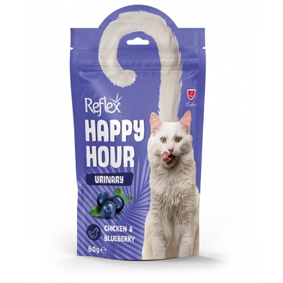 Reflex Happy Hour Üriner Sistem Destekleyici Kedi Ödül Maması 60 gr
