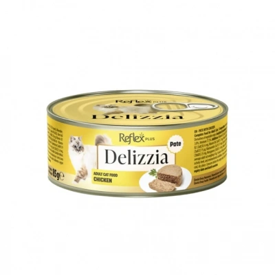 Reflex Plus Delizzia Kıyılmış Tavuklu Yetişkin Kedi Maması 85 gr