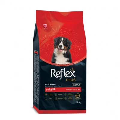 Reflex Plus Kuzu Etli Çok Büyük Irk Yetişkin Köpek Maması 18 kg
