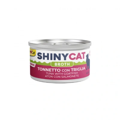 Shinycat Broth Sos İçinde Barbunlu ve Ton Balıklı Konserve Kedi Maması 70 gr