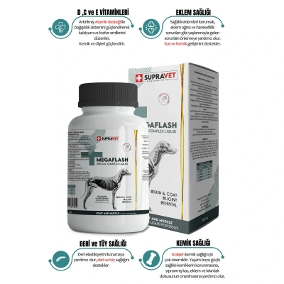 Supravet Köpekler İçin Eklem Ve Kas Geliştirici Likit XXL 500 ml